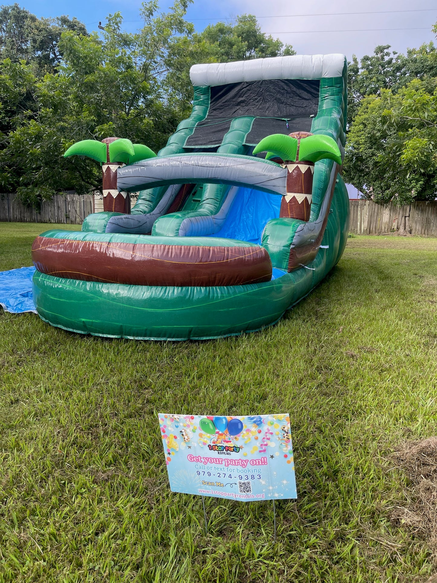 Gator 14' Kiddie water slide