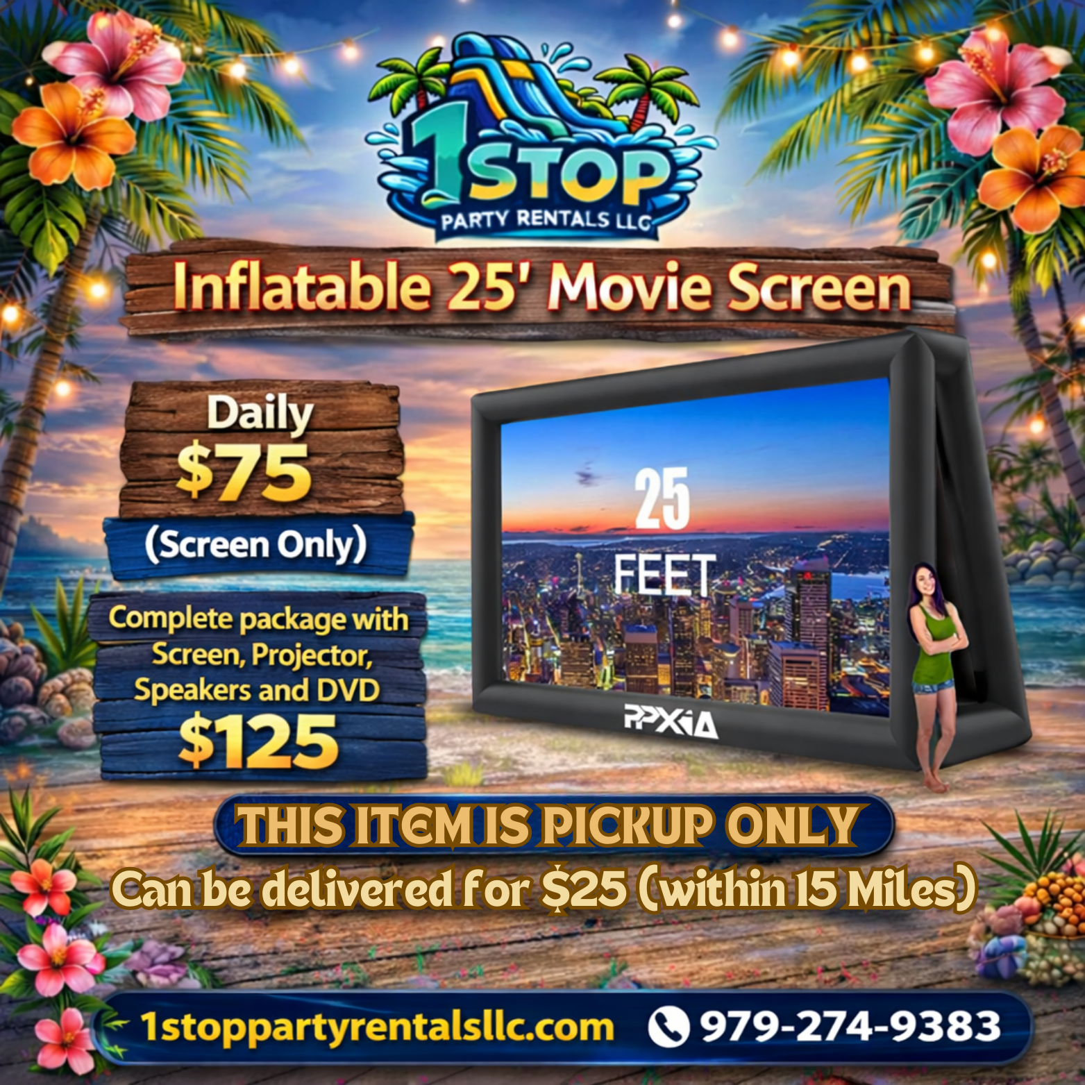 1 Stop Party Rentals LLC