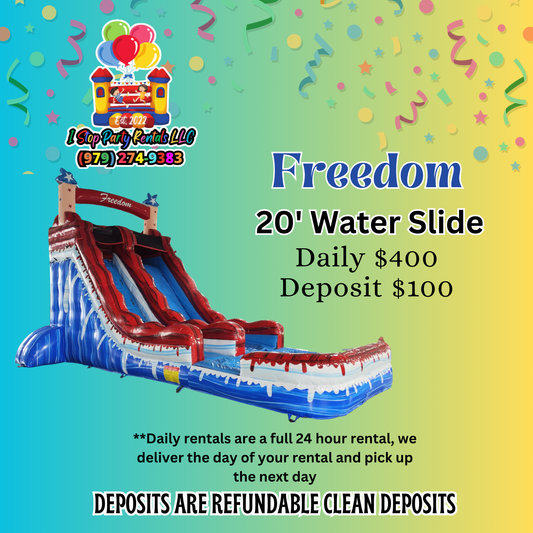 Freedom 20' Water Slide