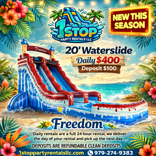 Freedom 20' Water Slide