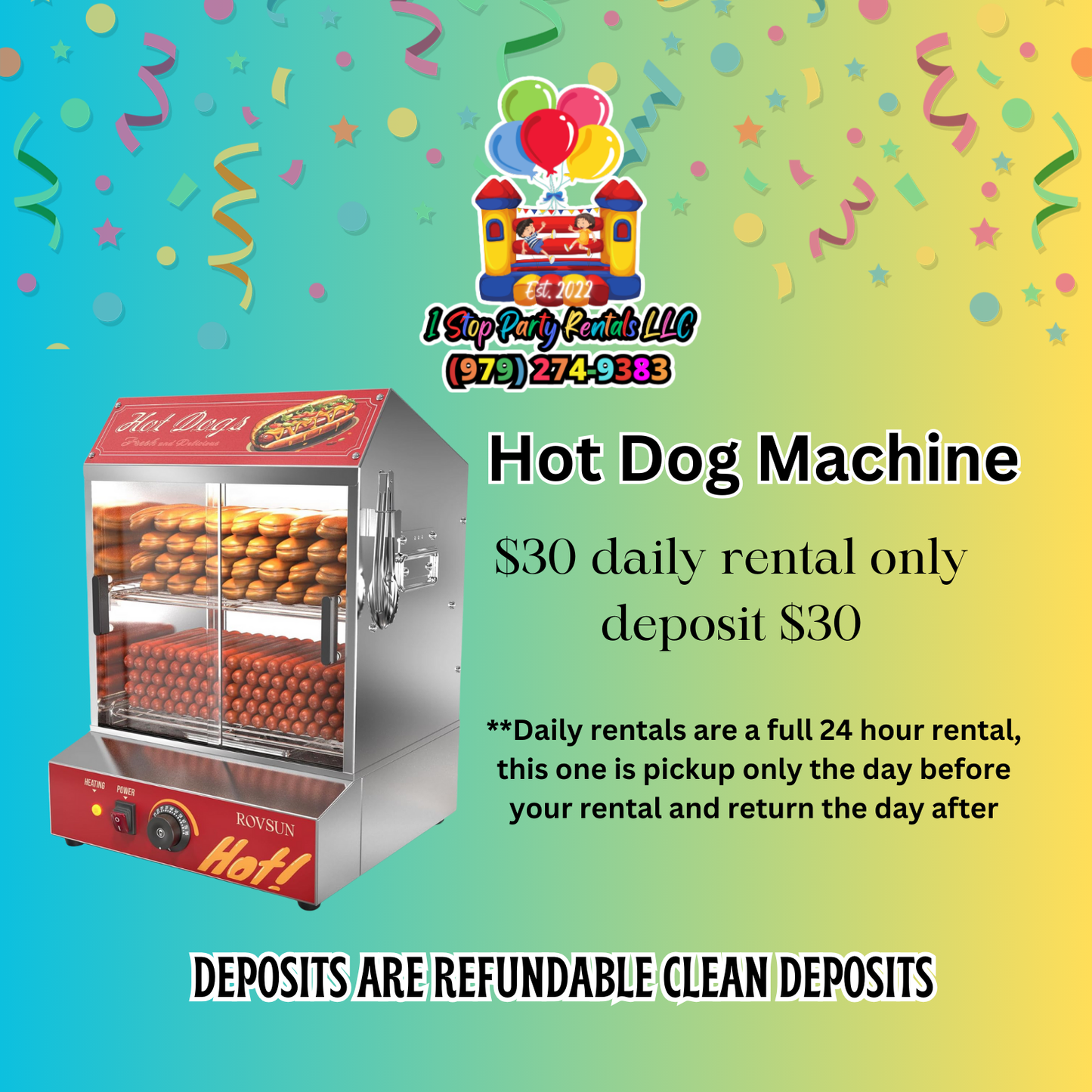 Hot dog machine