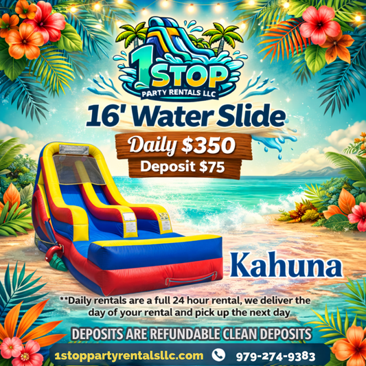 Kahuna 16' water slide